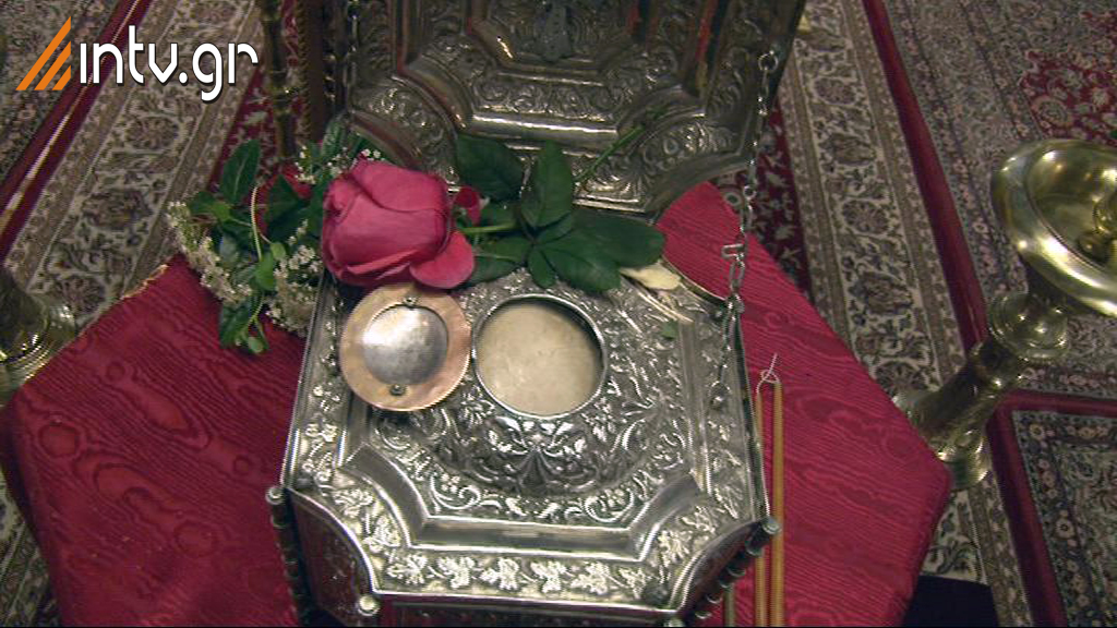 Ιερός Ναός Αγίας Σοφίας Ν. Ψυχικού - Υποδοχή Τιμίας Κάρας Αγ. Ραφαήλ εκ Μυτιλήνης  - Μέγάς Εσπερινός του Ευαγγελισμού της Θεοτόκου.