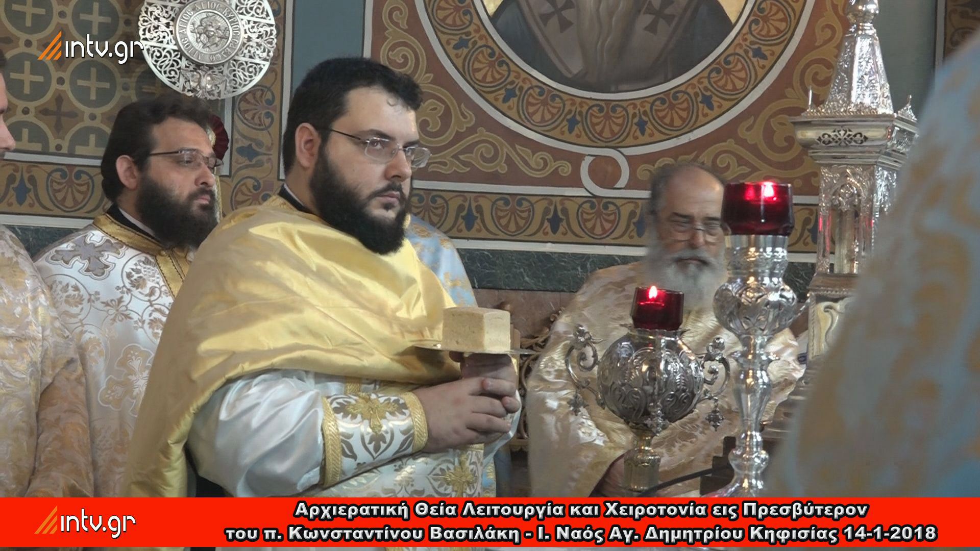 Αρχιερατική Θεία Λειτουργία και Χειροτονία εις Πρεσβύτερον του π. Κωνσταντίνου Βασιλάκη - I. Μητροπολιτικός Nαός Αγίου Δημητρίου Κηφισίας